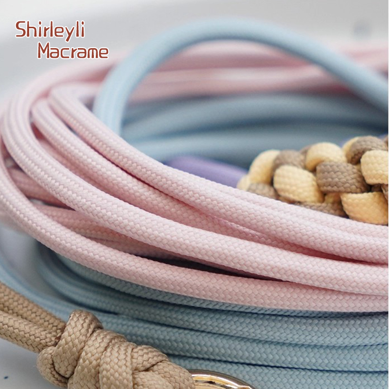 Macrame Cord Cotton - 10M/11 Yards 5mm Macrame Polyester Braid