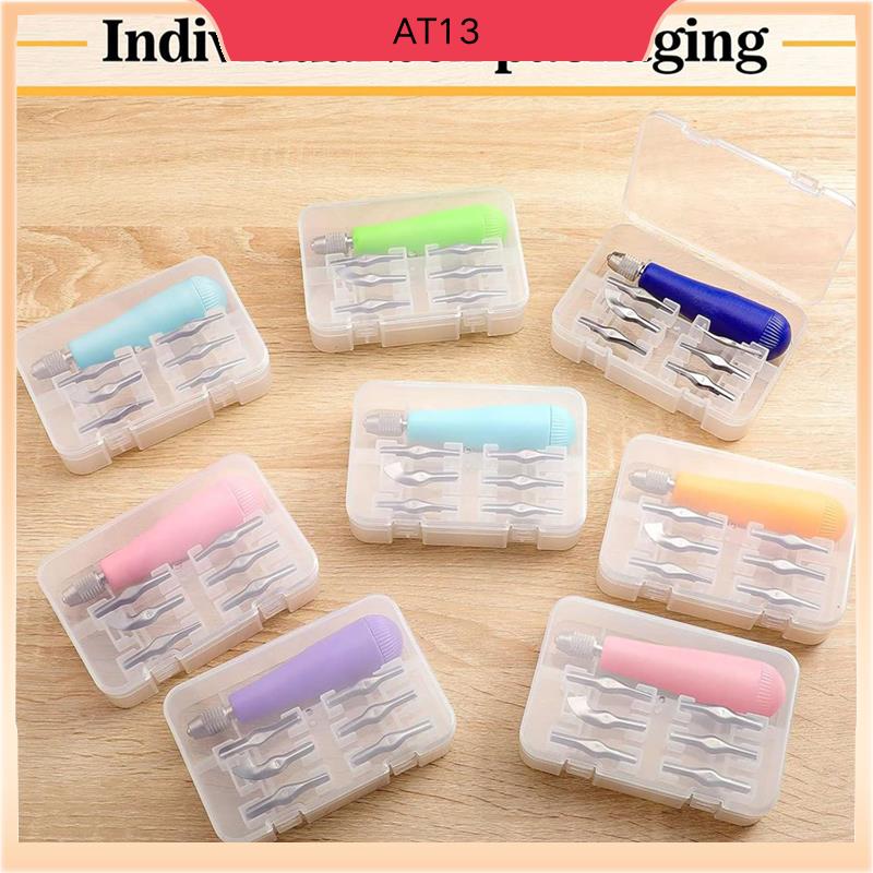 Lino Printing Block - AT13 12Pack Craft Linoleum Cutter Kit