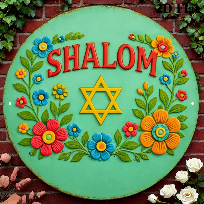 Art & Craft Valley - CIFBUY Shalom Star of David Aluminum