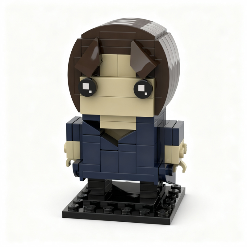 Art Craft Building - 115pcs MOC BrickHeadz Name Her Holy