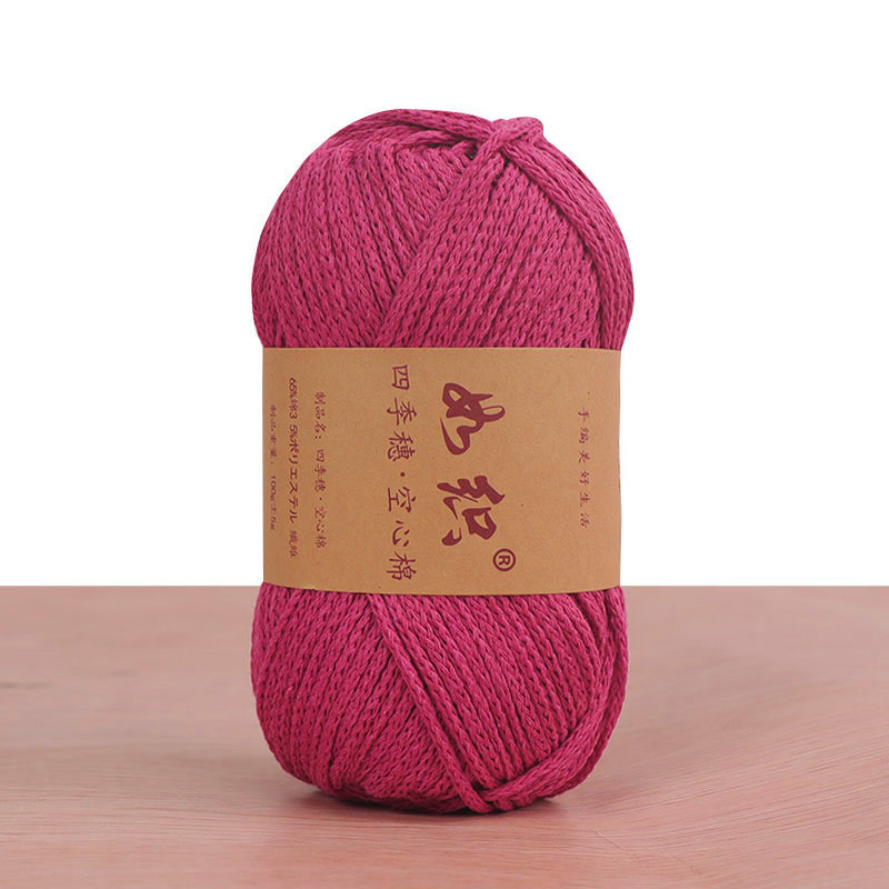 85M/roll 100g Crochet Knitting - Macrame Cord Cotton ulasan dan harga