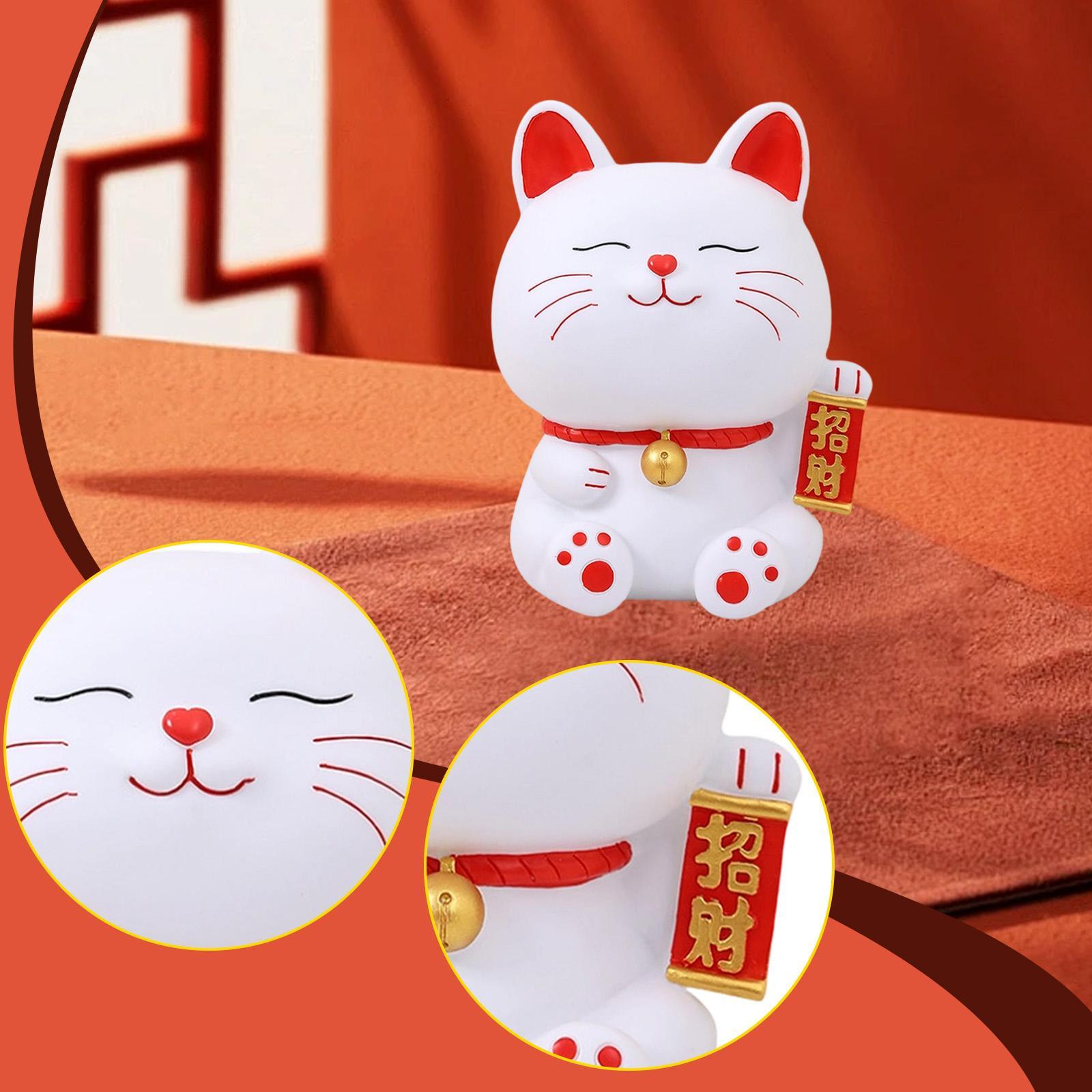 Lucky Cat Piggy Bank Cute Cart - Art Craft Cat ulasan dan harga