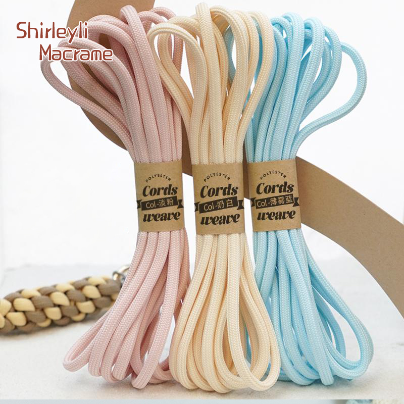 10M/11 Yards 5mm Macrame Polye - Macrame Cord Cotton ulasan dan harga