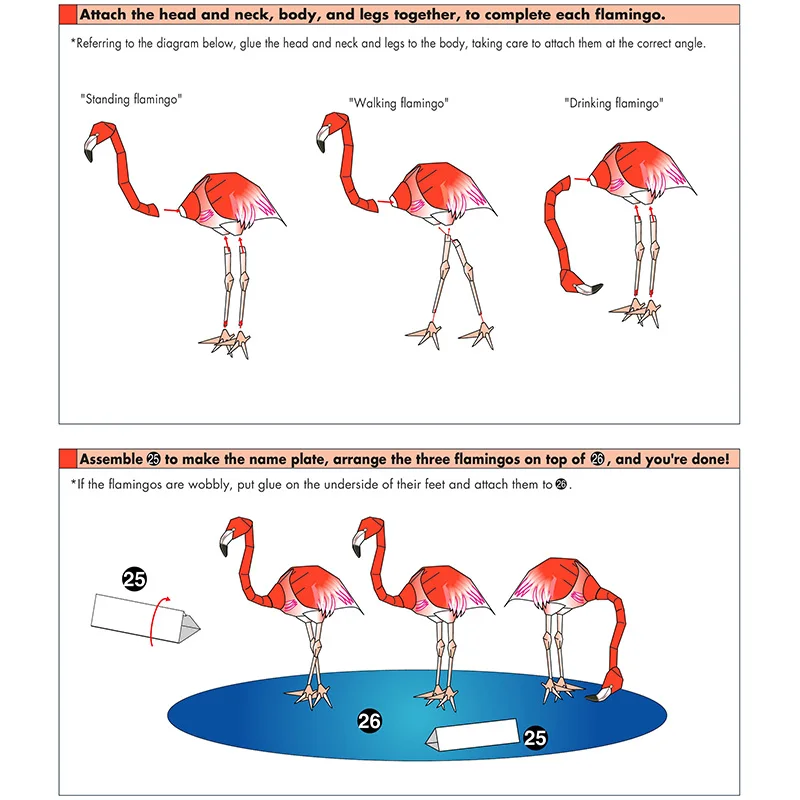 Caribbean Flamingo Folding Thr - Art And Craft Nature ulasan dan harga