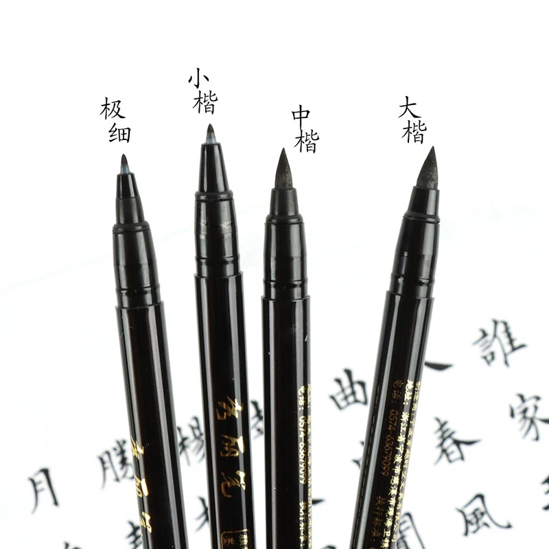 Brush Lettering Pens Set Black - Calligraphy Pen Set ulasan dan harga