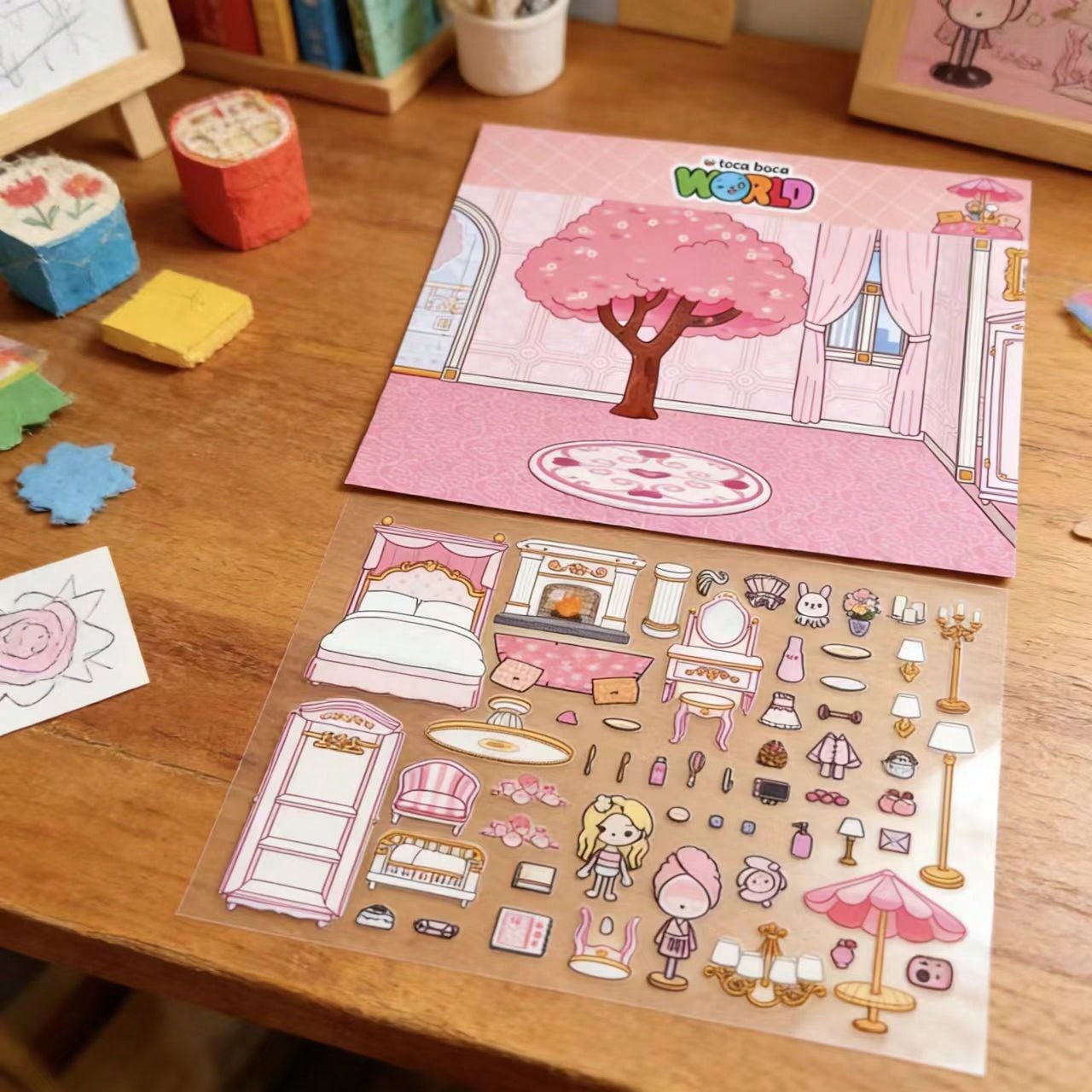 Pink Sakura Tree Hotel Room DI - Art Craft 6 Year Old ulasan dan harga
