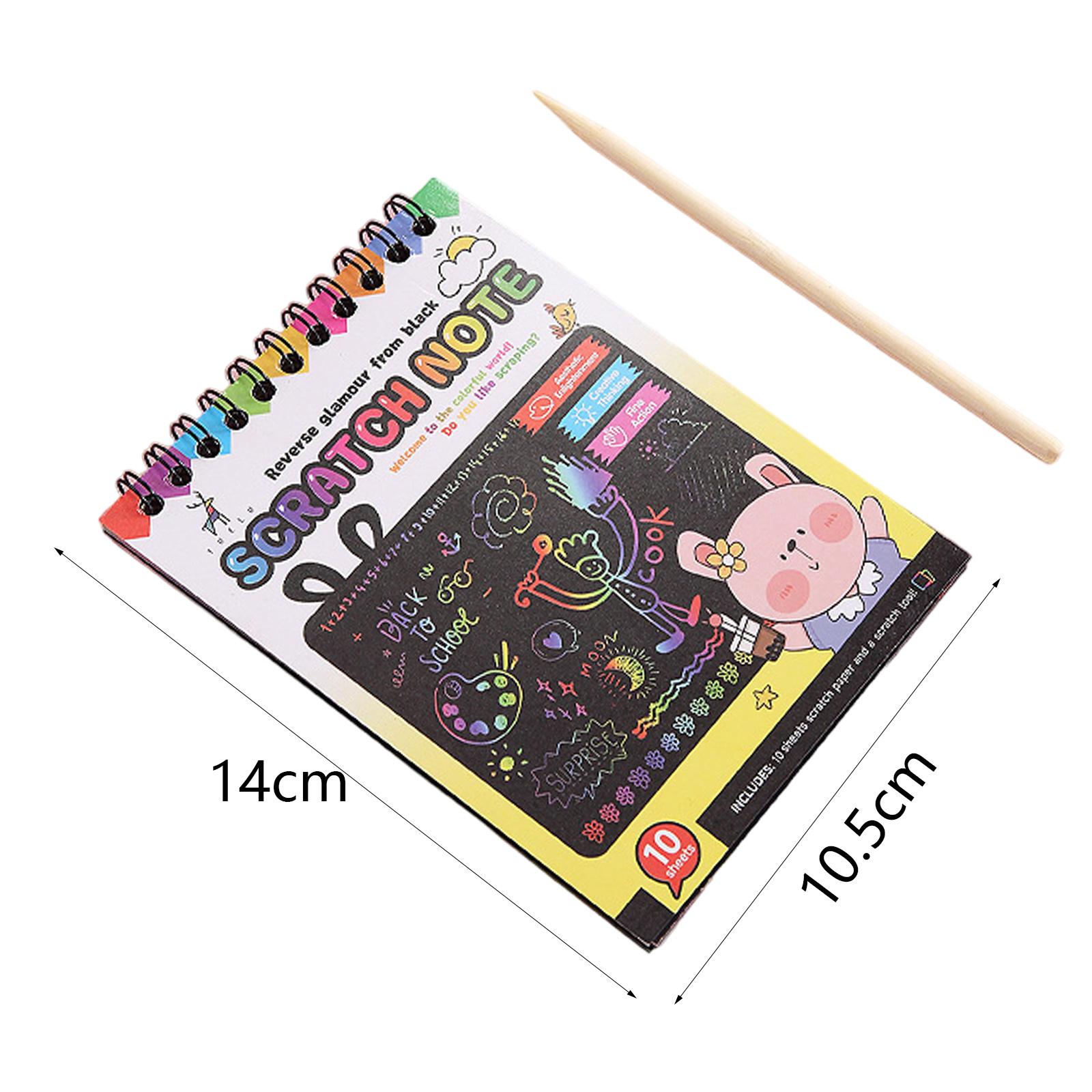 Creative Scratch Paper Noteboo - Art Craft Notebook ulasan dan harga