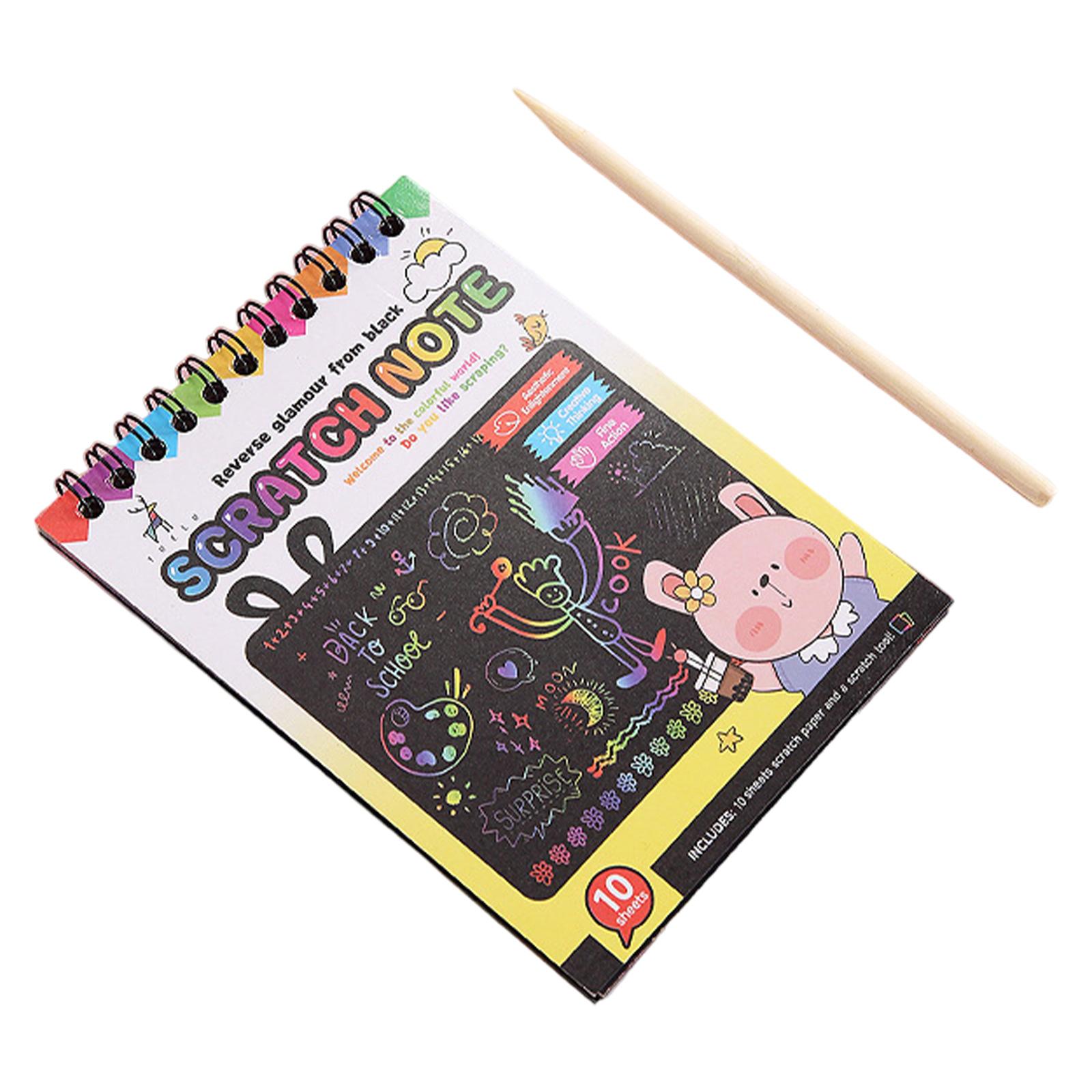 Creative Scratch Paper Noteboo - Art Craft Notebook ulasan dan harga