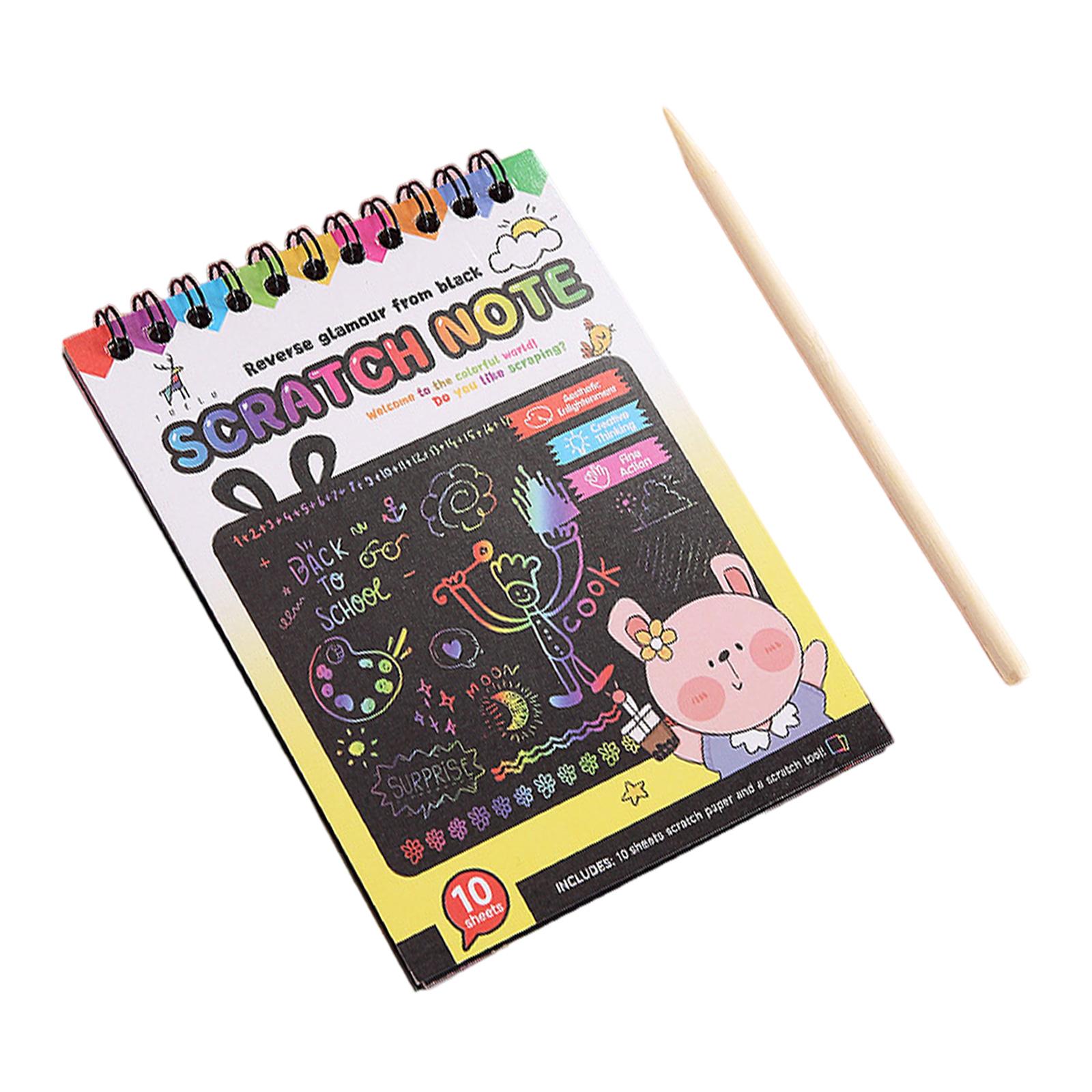 Creative Scratch Paper Noteboo - Art Craft Notebook ulasan dan harga