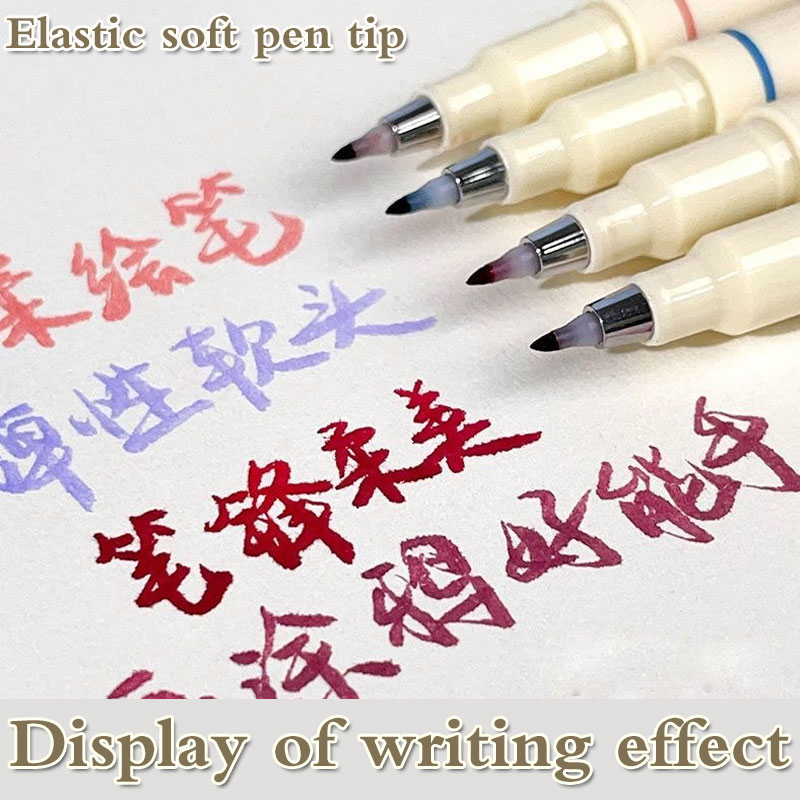24/3 Color Vintage Watercolor  - Calligraphy Pen Set ulasan dan harga