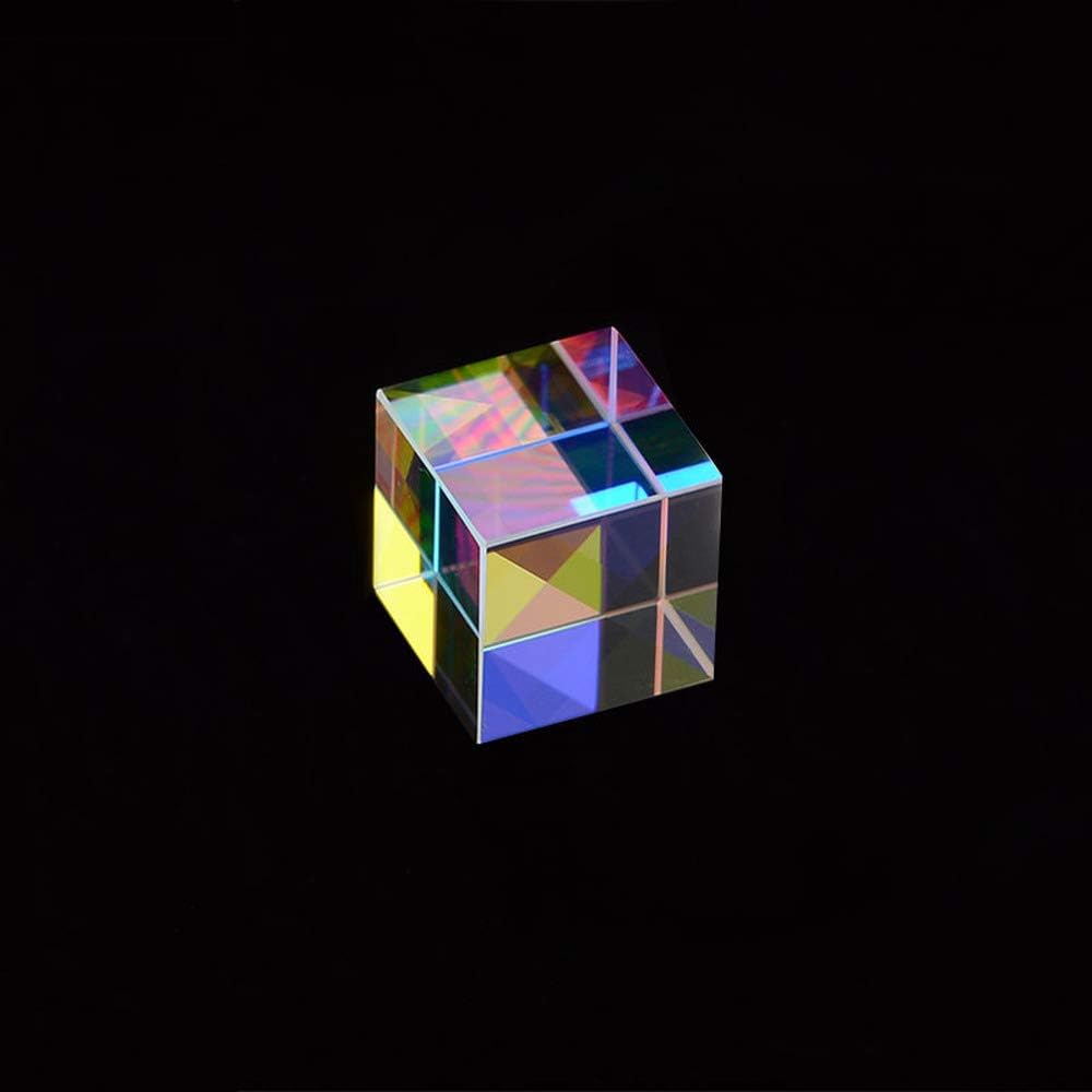 Mini K9 Crystal Cube Beads RGB - Art Craft Optical ulasan dan harga
