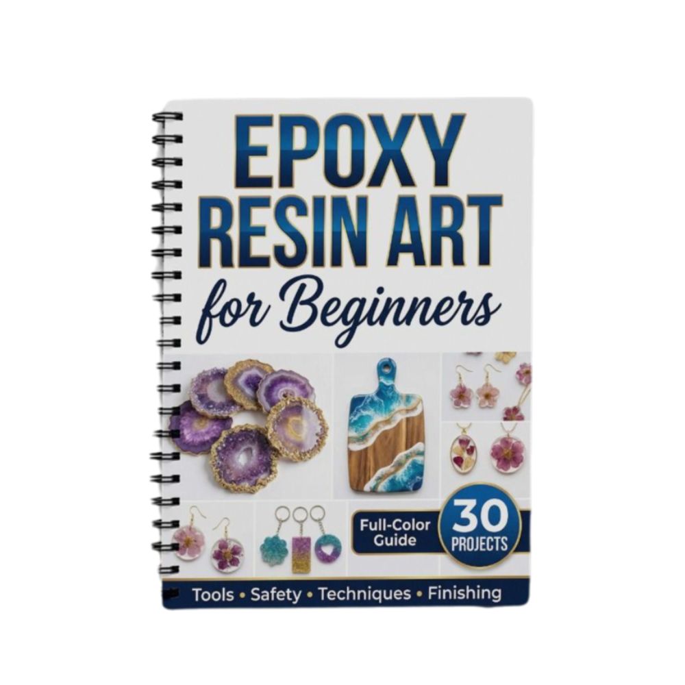Step-by-Step Epoxy Resin Art H - Art Craft Notebook ulasan dan harga