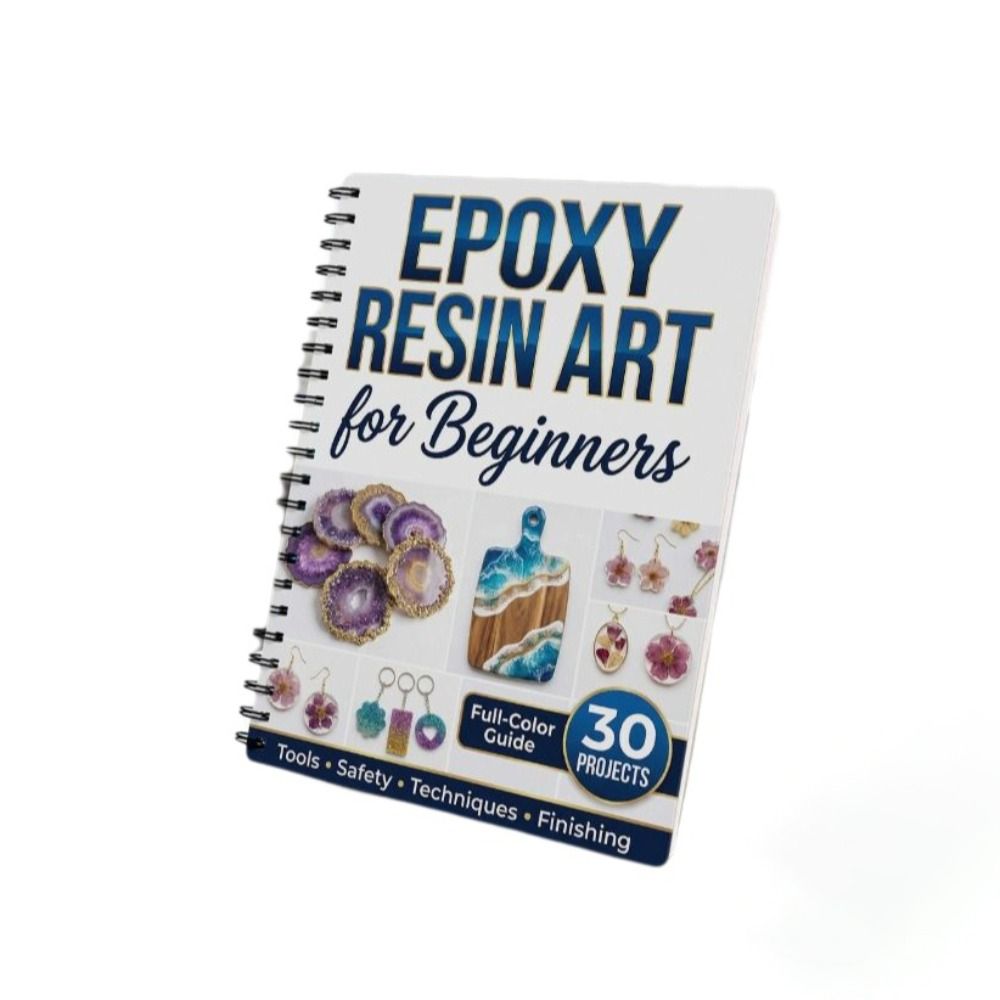 Step-by-Step Epoxy Resin Art H - Art Craft Notebook ulasan dan harga