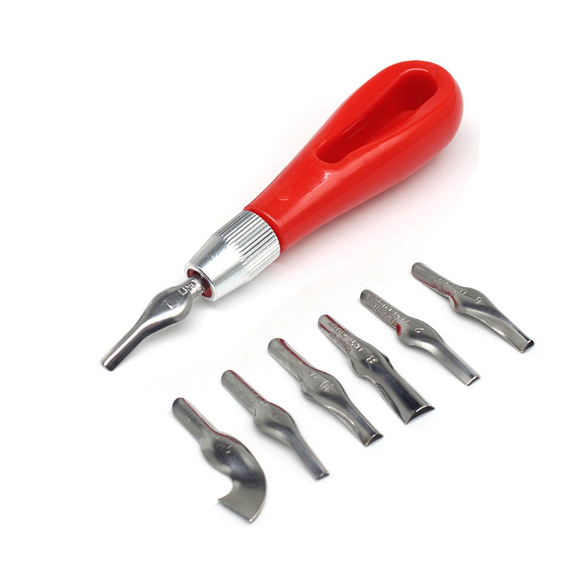 Beginner Linoleum Carving Tool - Lino Printing Block ulasan dan harga