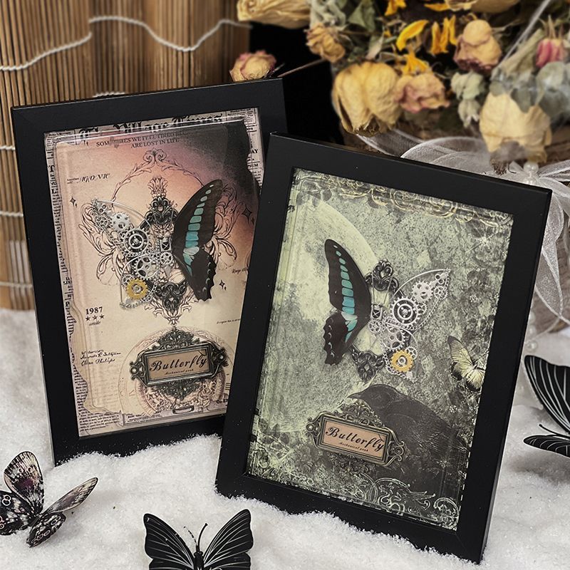 Steampunk Butterfly Frame DIY  - Art Craft Handmade ulasan dan harga