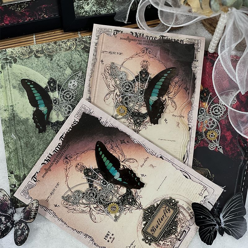Steampunk Butterfly Frame DIY  - Art Craft Handmade ulasan dan harga