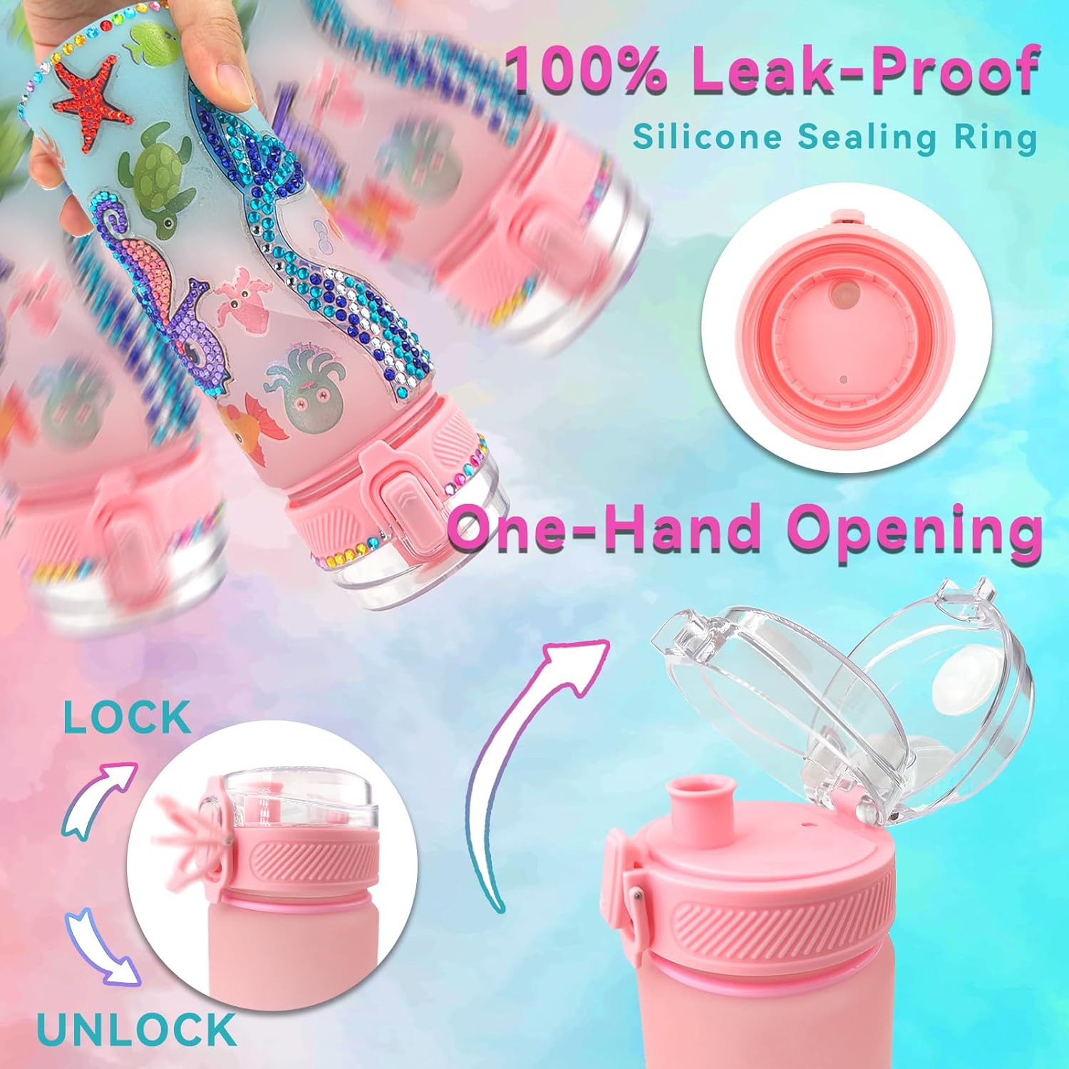 Decorate Your Own Water Bottle - Art Craft Girl ulasan dan harga
