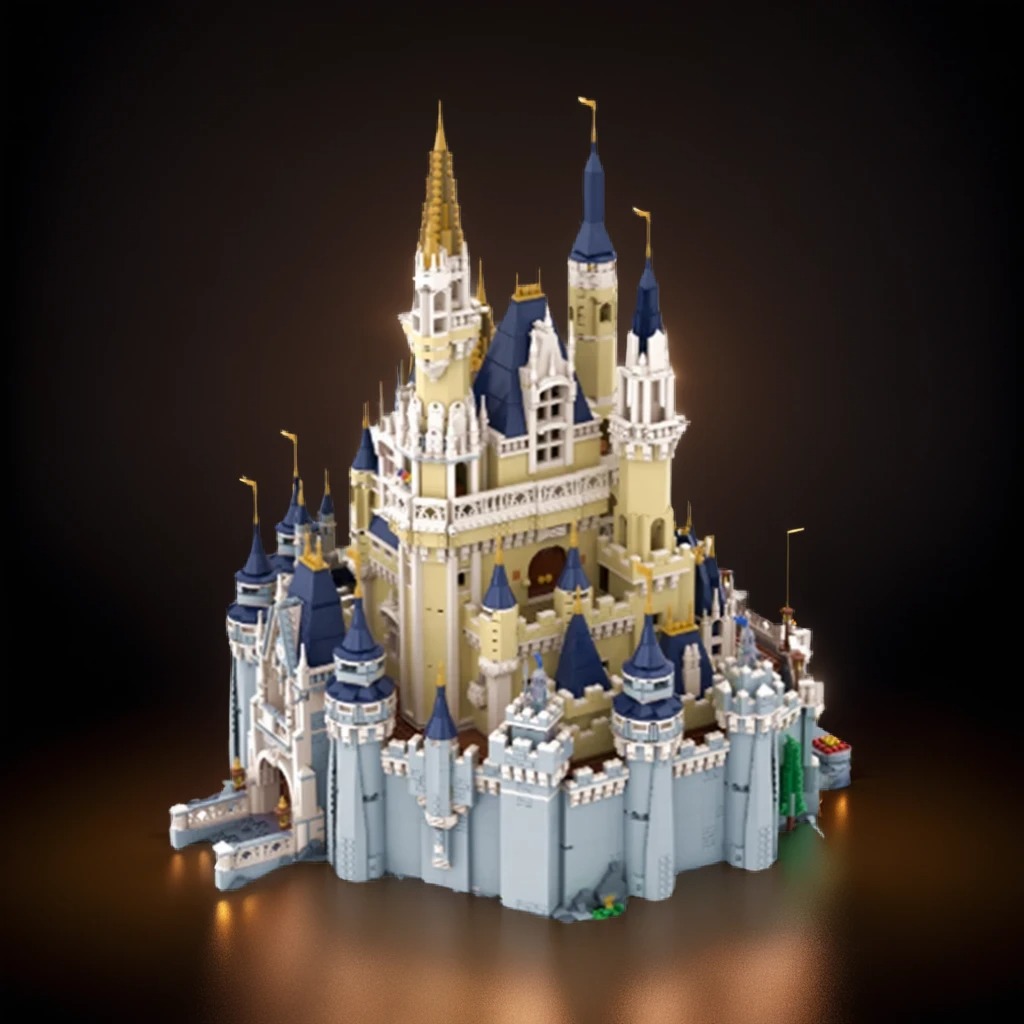 10904pcs MOC Disnay 71040*3 Pe - Art Craft Building ulasan dan harga