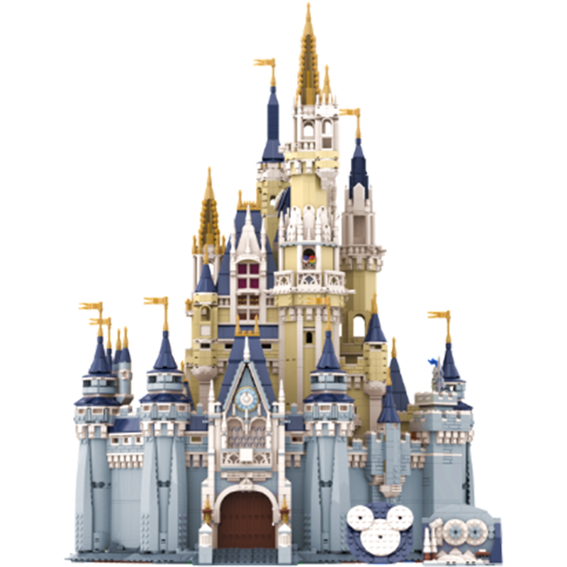 10904pcs MOC Disnay 71040*3 Pe - Art Craft Building ulasan dan harga