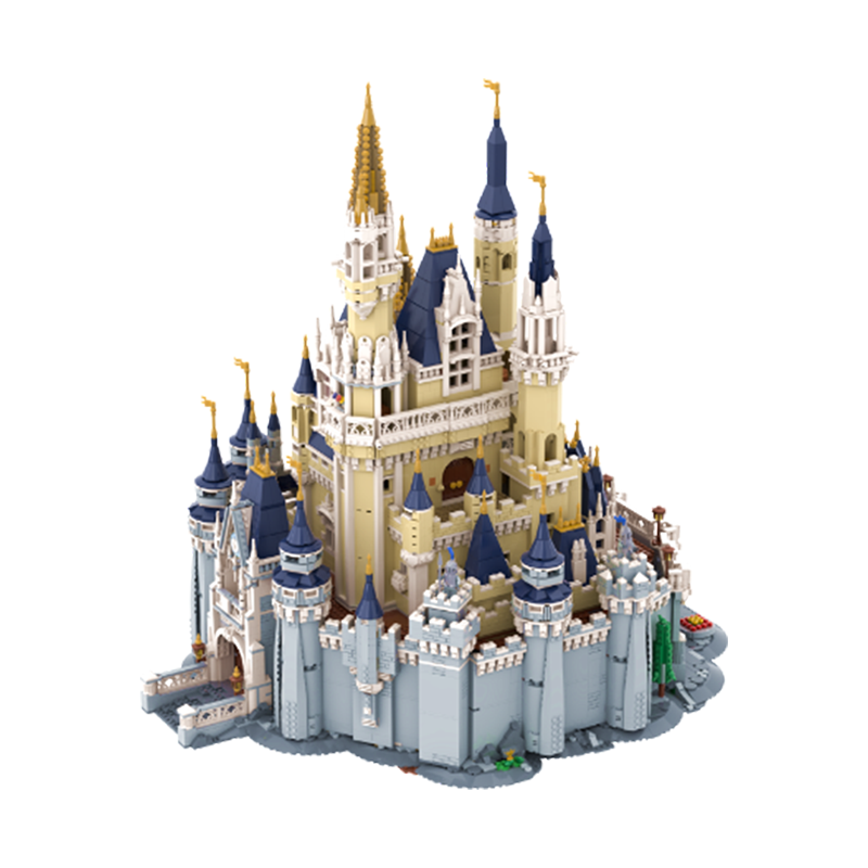 10904pcs MOC Disnay 71040*3 Pe - Art Craft Building ulasan dan harga