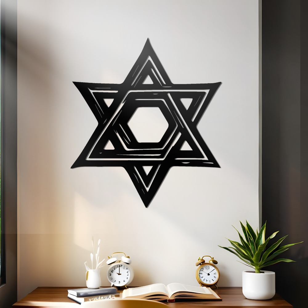 CIFBUY Iron Wall Art Star of D - Art & Craft Valley ulasan dan harga