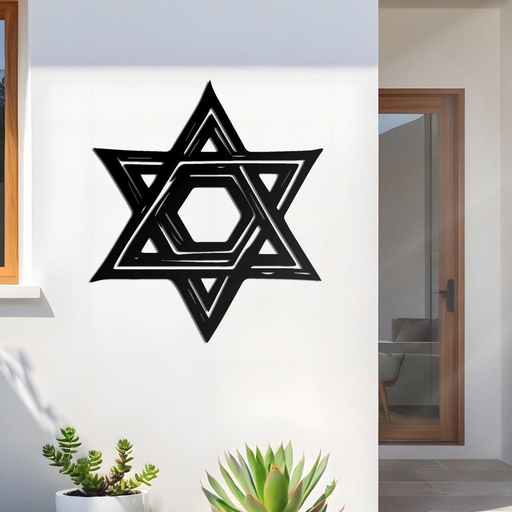 CIFBUY Iron Wall Art Star of D - Art & Craft Valley ulasan dan harga