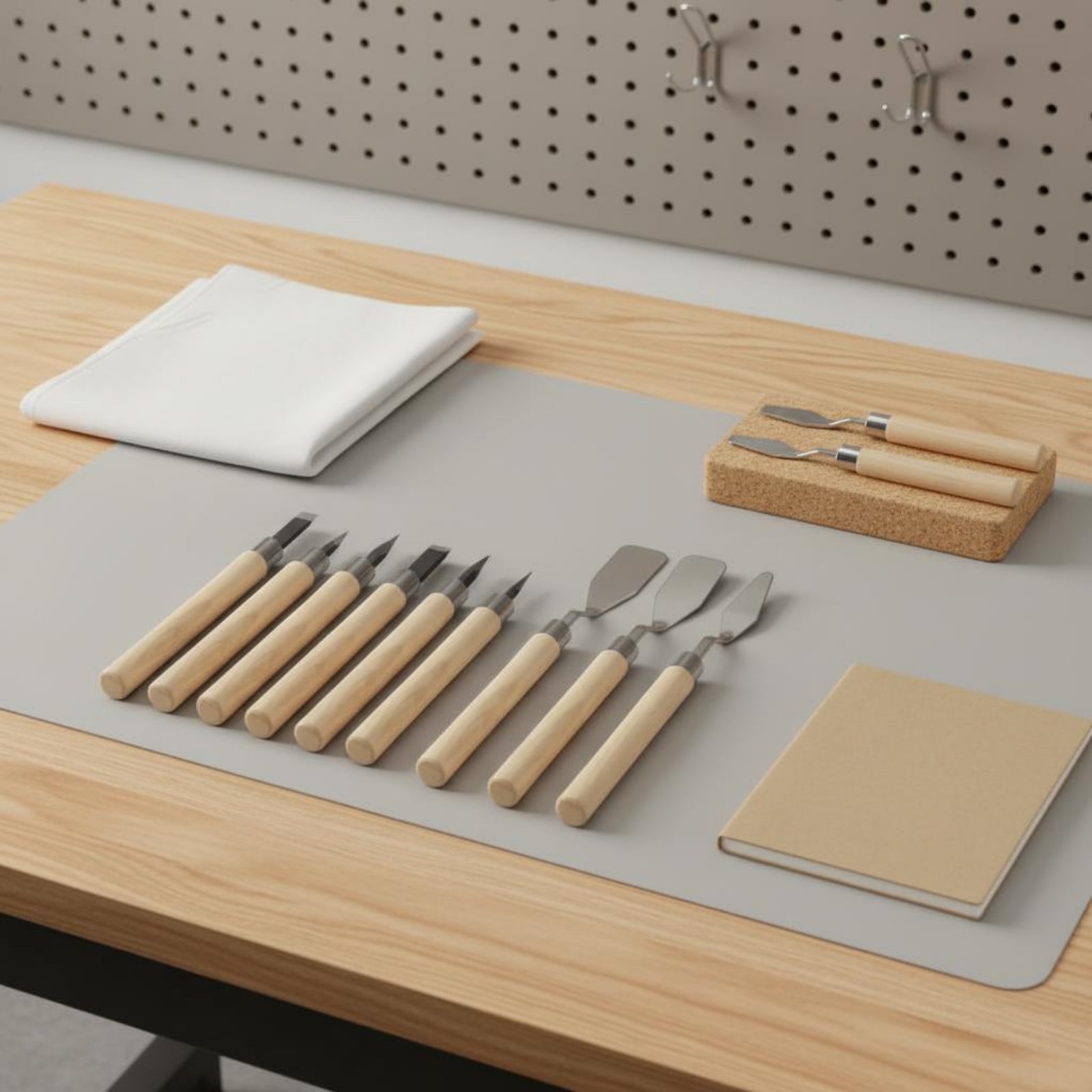9 Pieces Linoleum Carving Kit  - Lino Printing Block ulasan dan harga