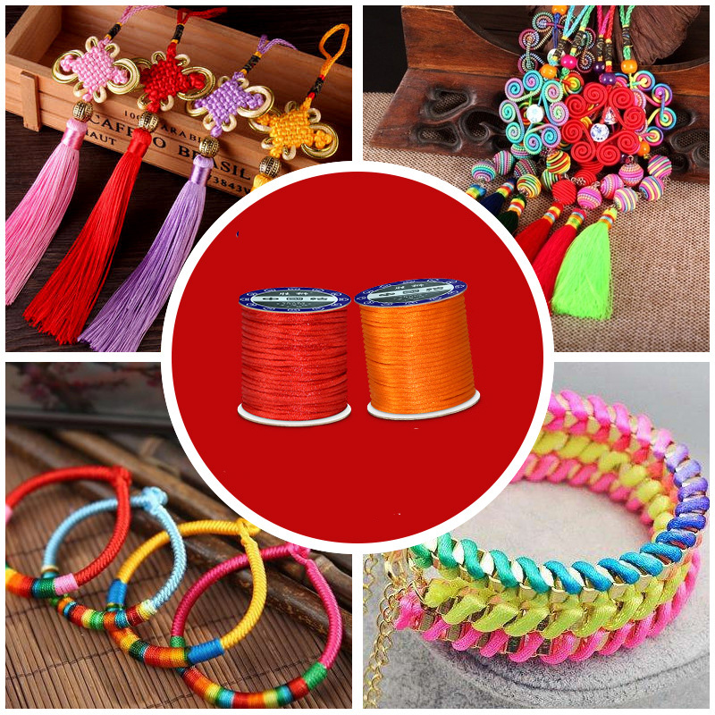 1.5mm 2mm 2.5mm Nylon Cotton B - Macrame Cord Cotton ulasan dan harga