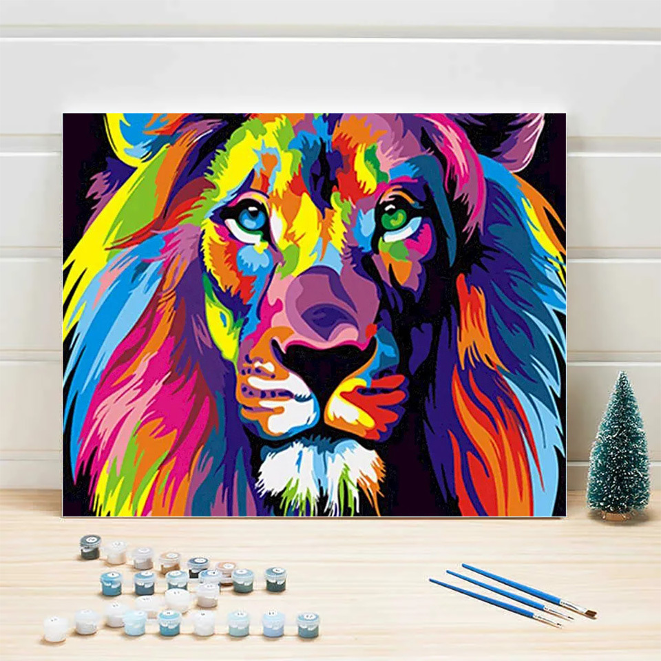 AZQSD Adult Paint By Numbers A - Art Craft Cat ulasan dan harga