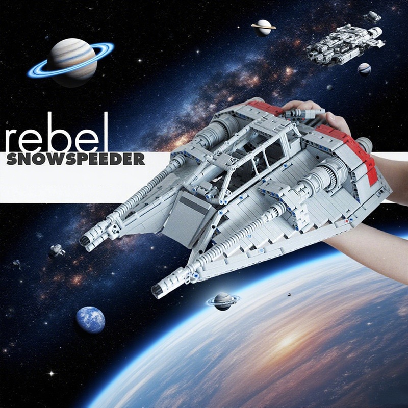 2191pcs MOC Star Battle Rebel  - Art Craft Building ulasan dan harga