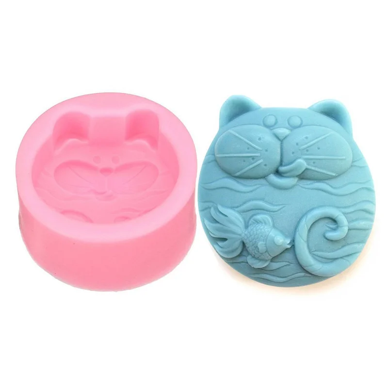 1PC Non-Stick Silicone Mold 3D - Art Craft Cat ulasan dan harga