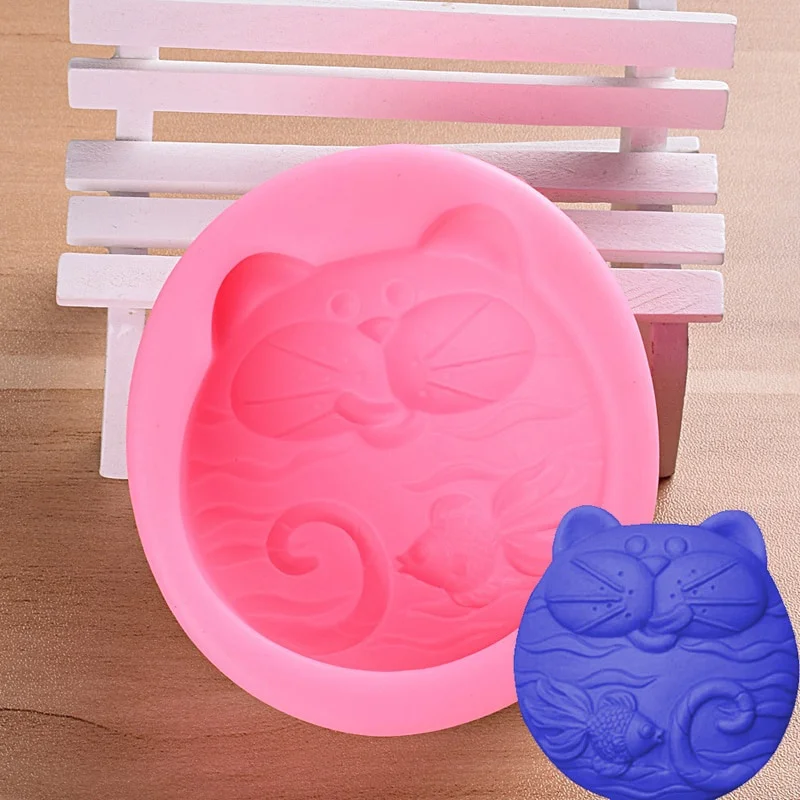 1PC Non-Stick Silicone Mold 3D - Art Craft Cat ulasan dan harga