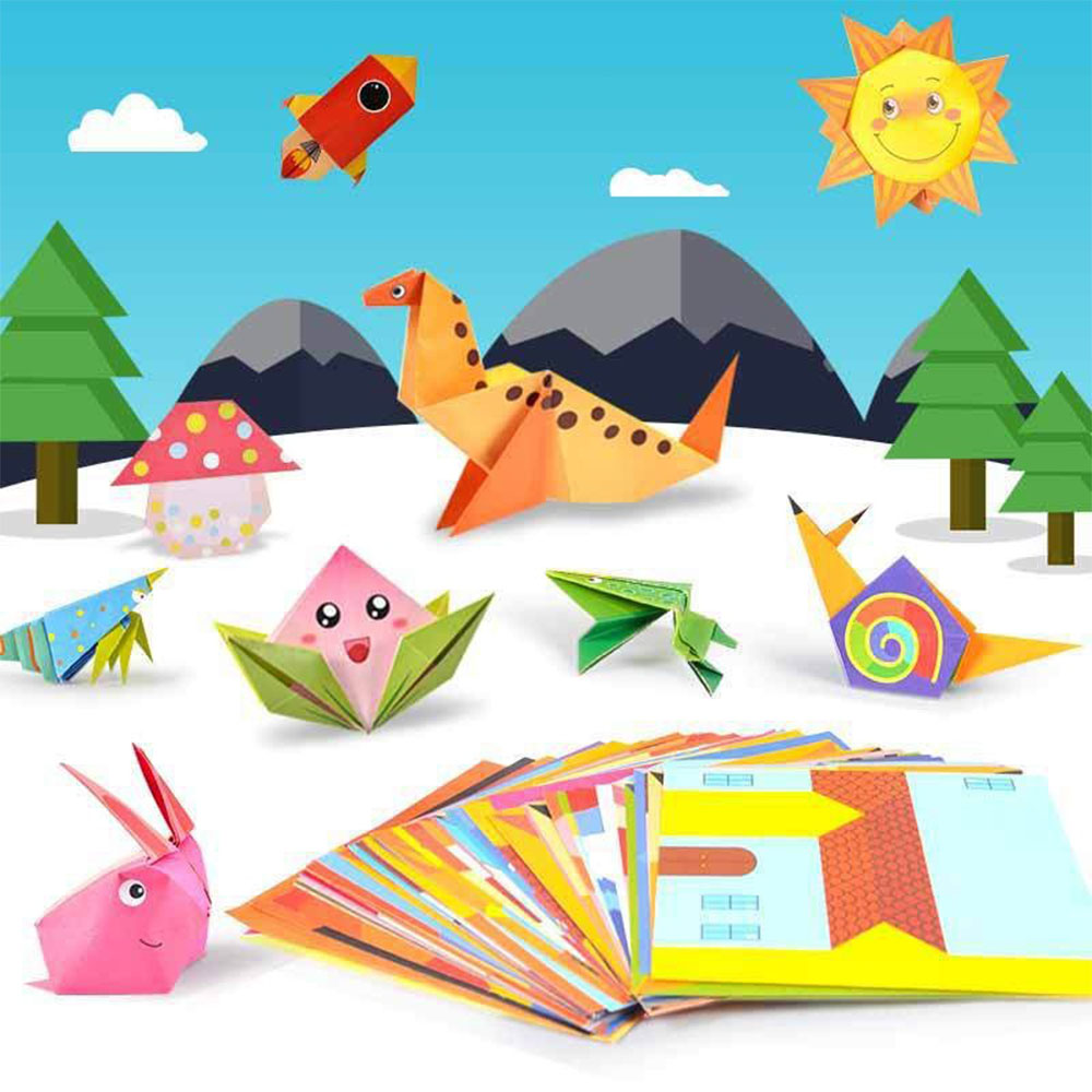 Origami Kit 30/108 Sheets Orig - Art And Craft Nature ulasan dan harga