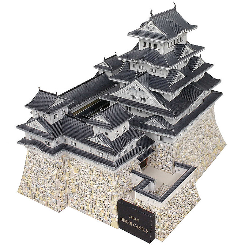 Japan Himeji Castle 3D Paper M - Art Craft Building ulasan dan harga