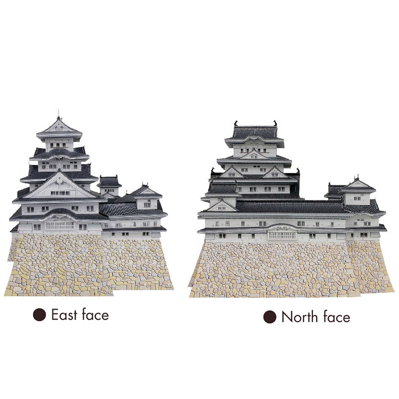 Japan Himeji Castle 3D Paper M - Art Craft Building ulasan dan harga