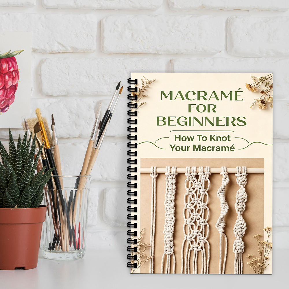 1 Book Spiral Bound Knotting N - Art Craft Notebook ulasan dan harga