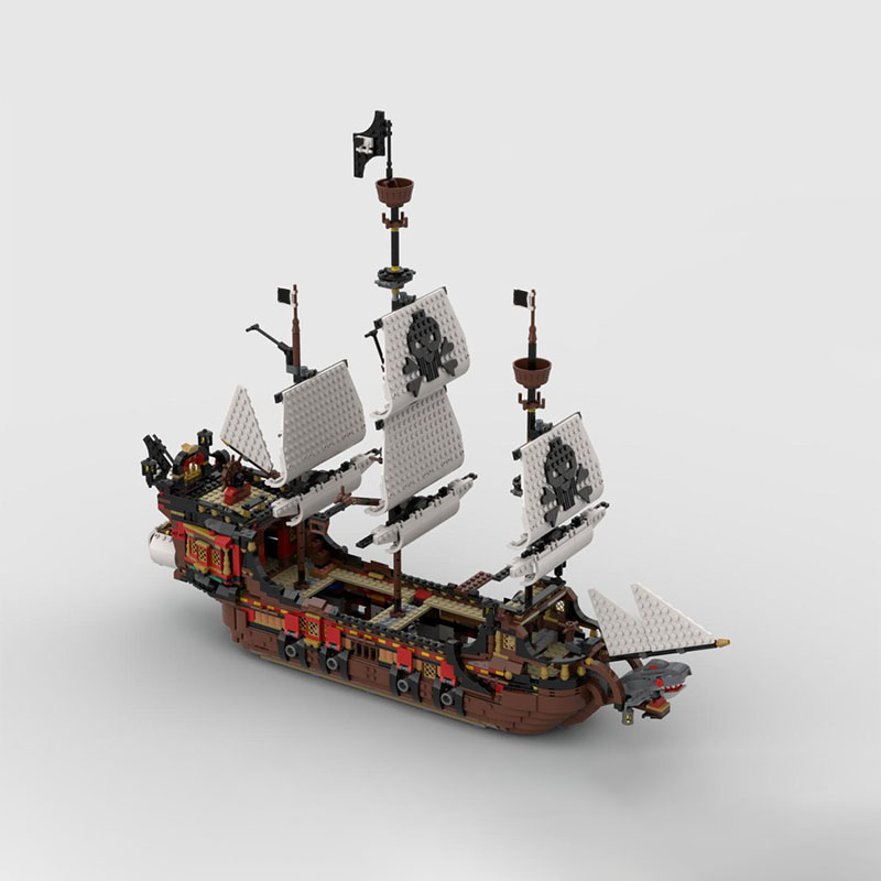 2405pcs MOC Pirates Battleship - Art Craft Ideas For Christmas ulasan dan harga