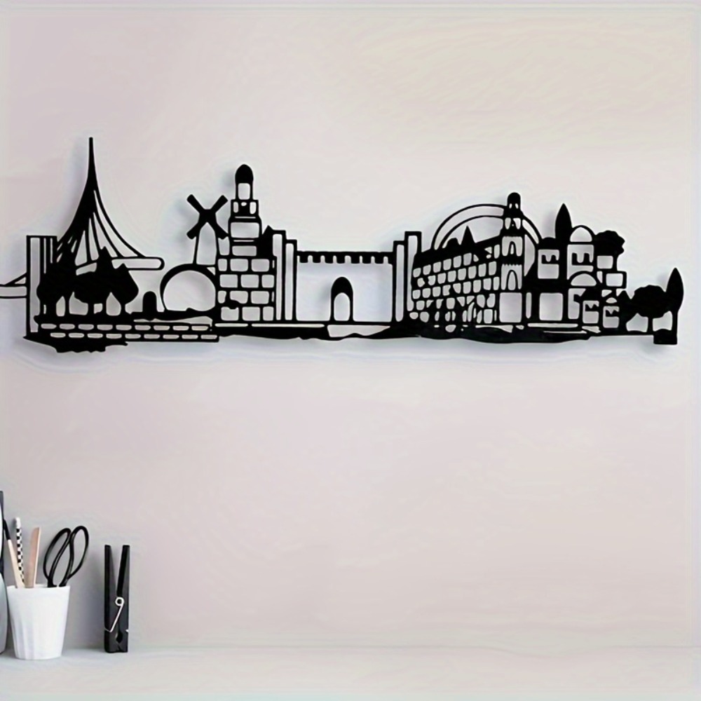 CIFBUY Metal Wall Art Jerusale - Art & Craft Valley ulasan dan harga