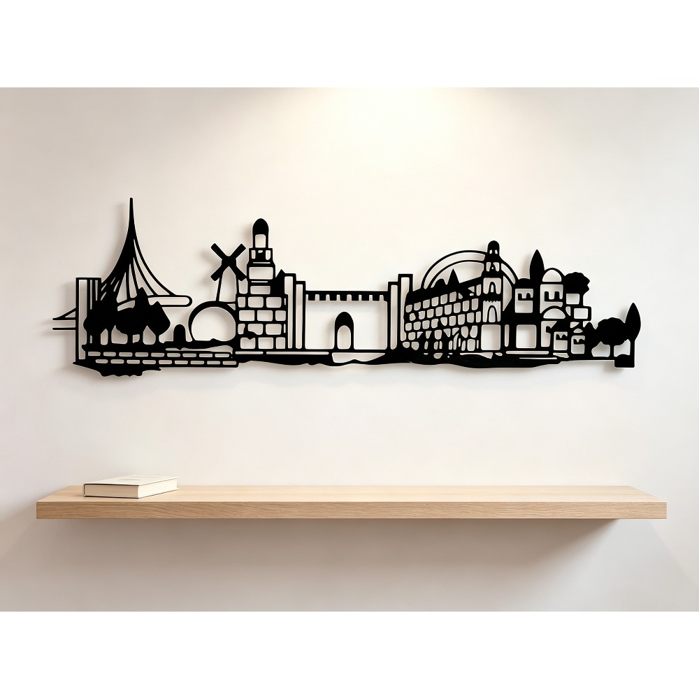 CIFBUY Metal Wall Art Jerusale - Art & Craft Valley ulasan dan harga