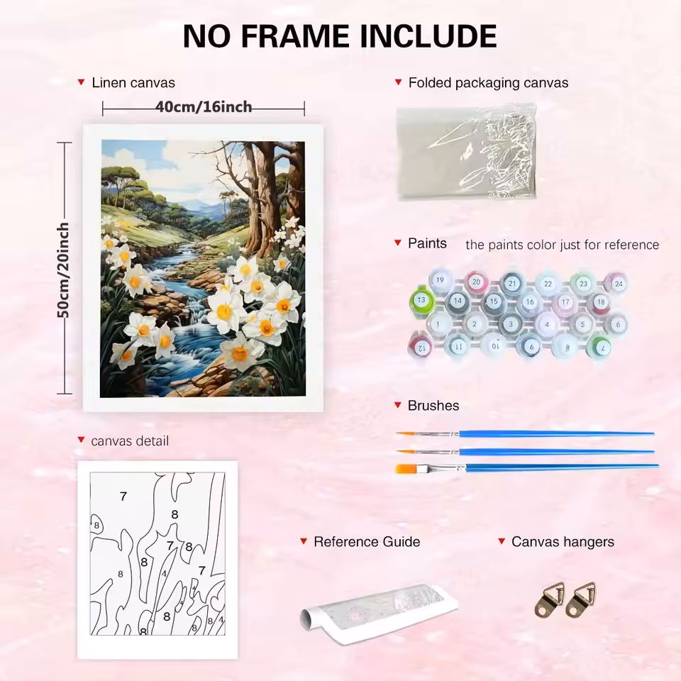 GATYZTORY Winter Painting By N - Art Craft Ideas For Adults ulasan dan harga