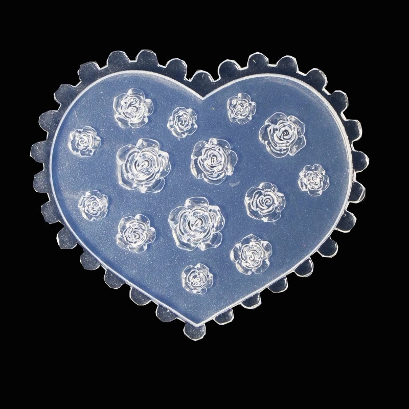 3D Rose Flower Nail Art Decora - Art Craft Rose ulasan dan harga