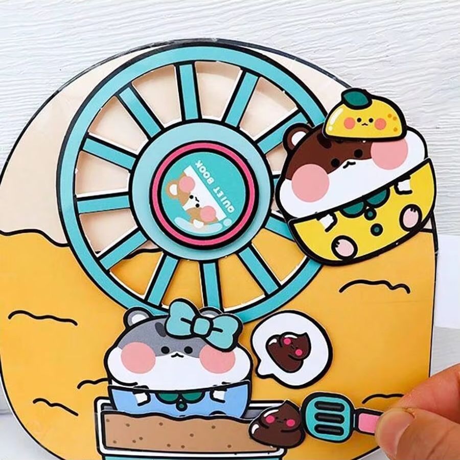 Hamster Keeper Theme DIY Quiet - Art Craft 6 Year Old ulasan dan harga