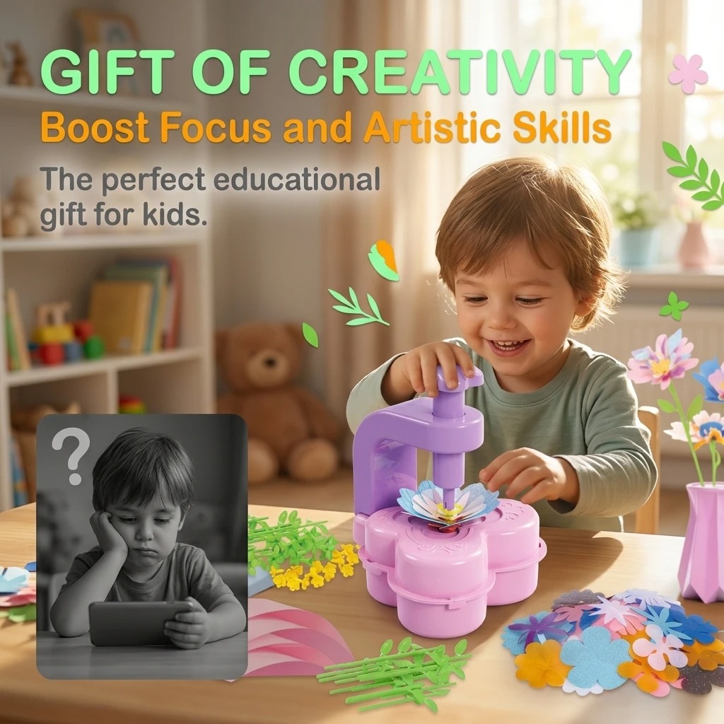 New Flower Press Craft Toy – C - Art Craft Girl ulasan dan harga