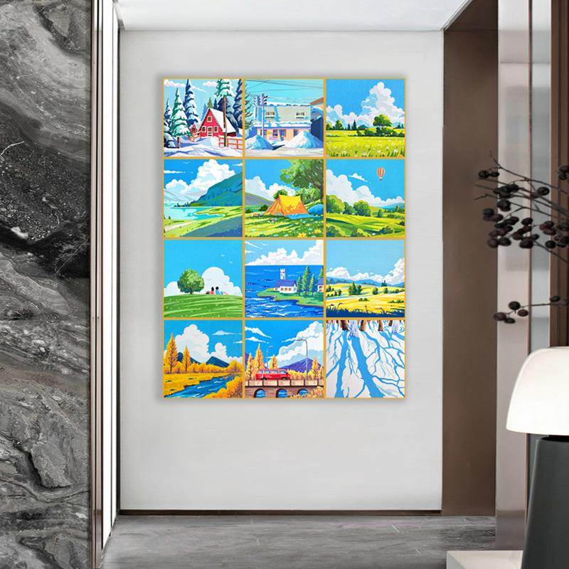 Forever Young 5D DIY Diamond P - Art And Craft Nature ulasan dan harga