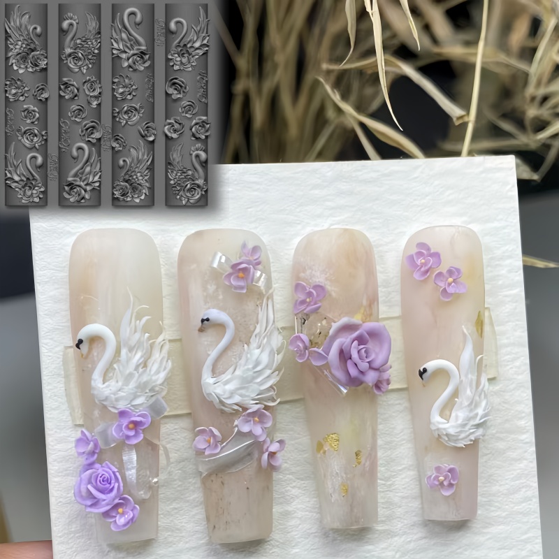 Elegant Swan Rose Bow 3D Flowe - Art Craft Rose ulasan dan harga