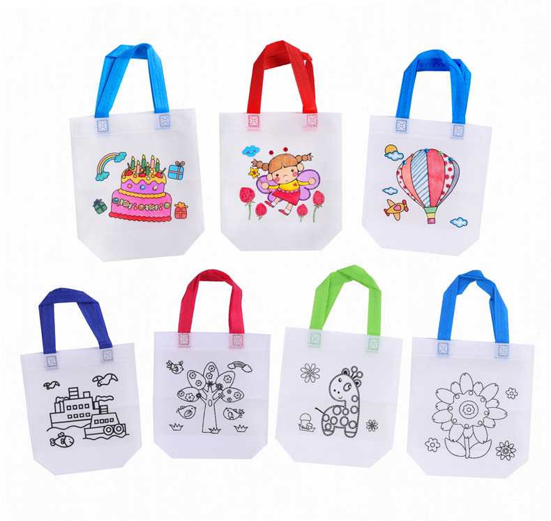 5 Sets DIY Graffiti Bag with M - Art Craft Notebook ulasan dan harga