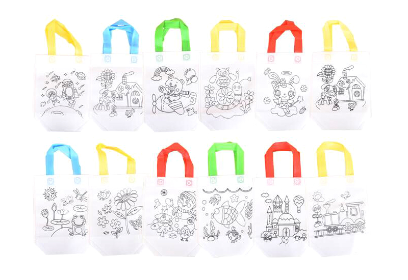5 Sets DIY Graffiti Bag with M - Art Craft Notebook ulasan dan harga
