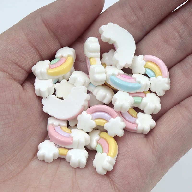 30Pcs/300pcs Mini Resin Rainbo - Art Craft 6 Year Old ulasan dan harga