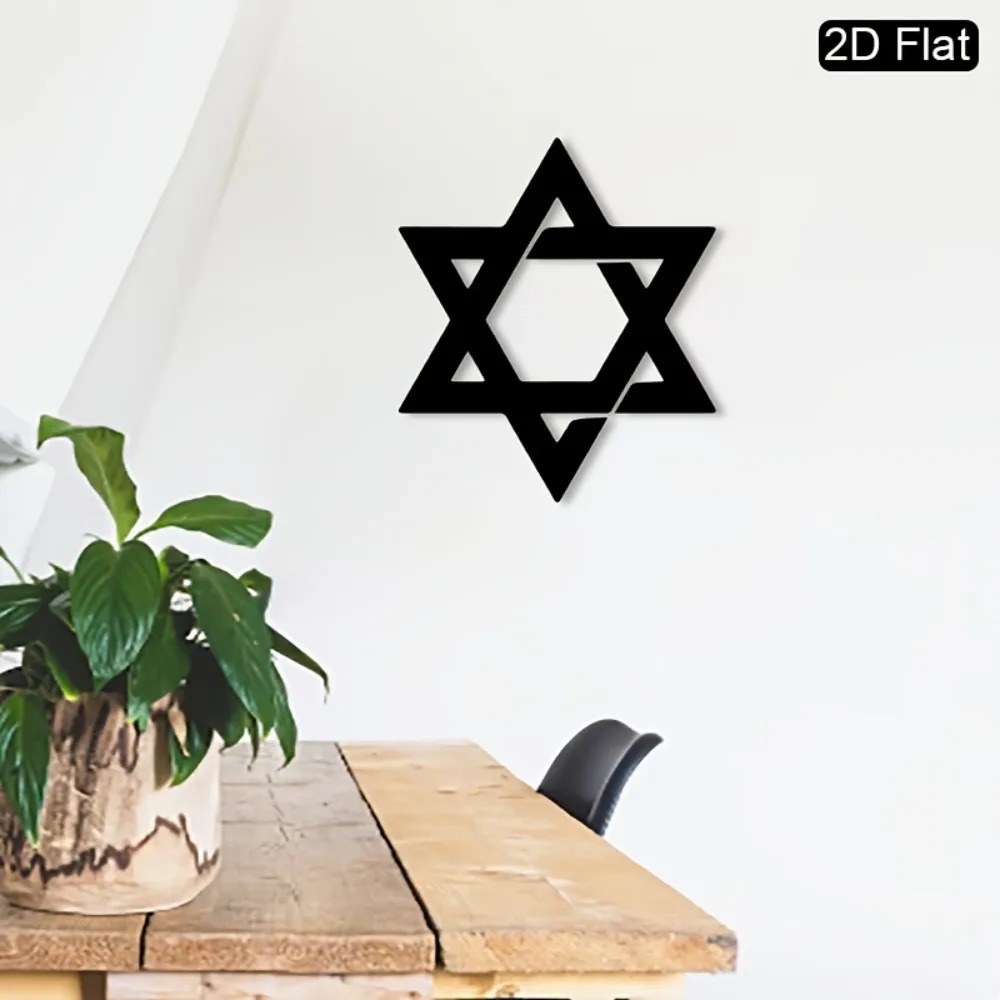 CIFBUY Iron Wall Art Star of D - Art & Craft Valley ulasan dan harga
