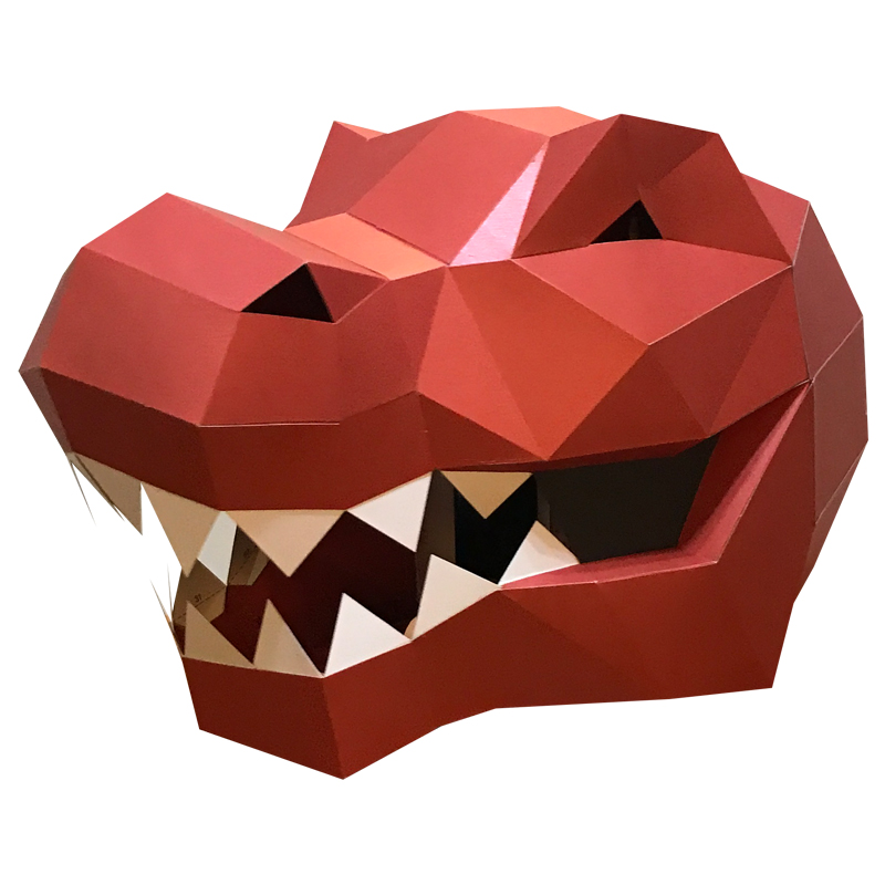 Tyrannosaurus Rex Animal Mask  - Art And Craft Nature ulasan dan harga